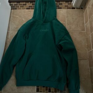 Comfrt Men's Teal Hoodie